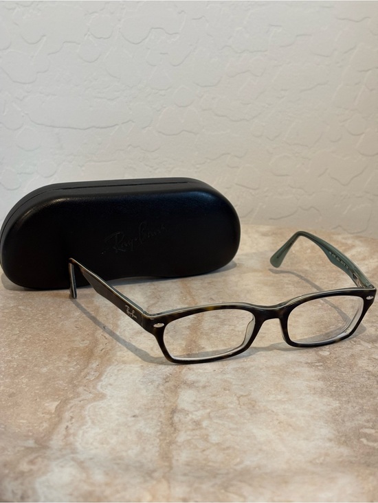 Ray-Ban Accessories - Ray-Ban RB 5150 Rectangle Eyeglasses in Dark Tortoise